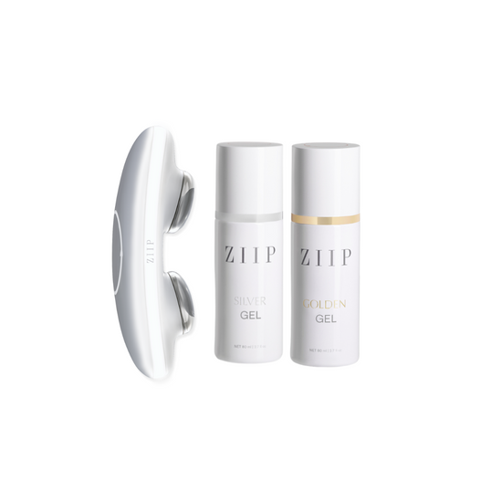 ZIIP HALO 美膚儀 + 黃金凝膠1罐 & 銀色凝膠1罐