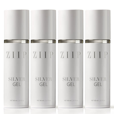 ZIIP銀色保濕導入凝膠80ml - 4罐