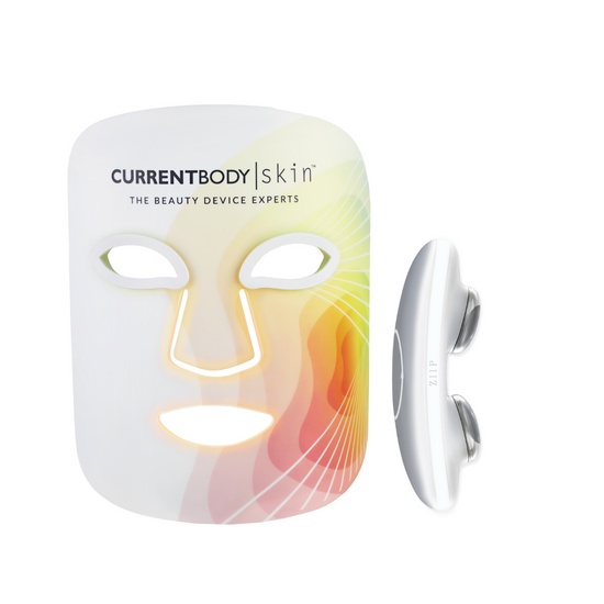 CurrentBody Skin 4合1 LED光療面膜儀+ZIIP HALO 微電流緊膚儀 (價值: $32,400元)