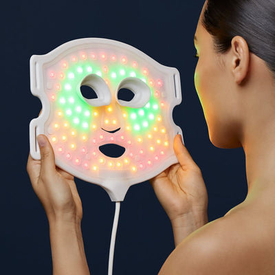 CurrentBody Skin 4合1 LED 光療臉部頸胸美容組合 (含臉部面膜儀＋胸頸美容儀，價值28,400元)