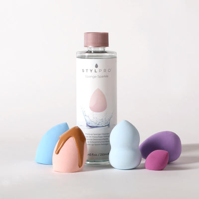 STYLPRO Sparkle Makeup Sponge Cleanser 250ml