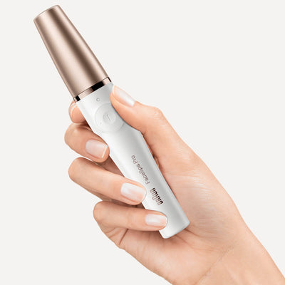 Braun FaceSpa Pro 911 Facial Epilator White/ Bronze – 3-in-1 Facial Epilating, Cleansing & Skin Toning System