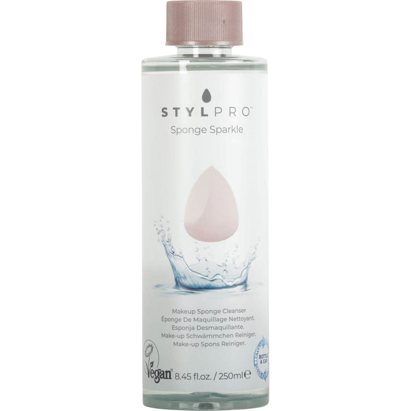 STYLPRO Sparkle Makeup Sponge Cleanser 250ml