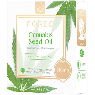 FOREO Cannabis Seed Oil UFO Calming Face Mask (6 pack)